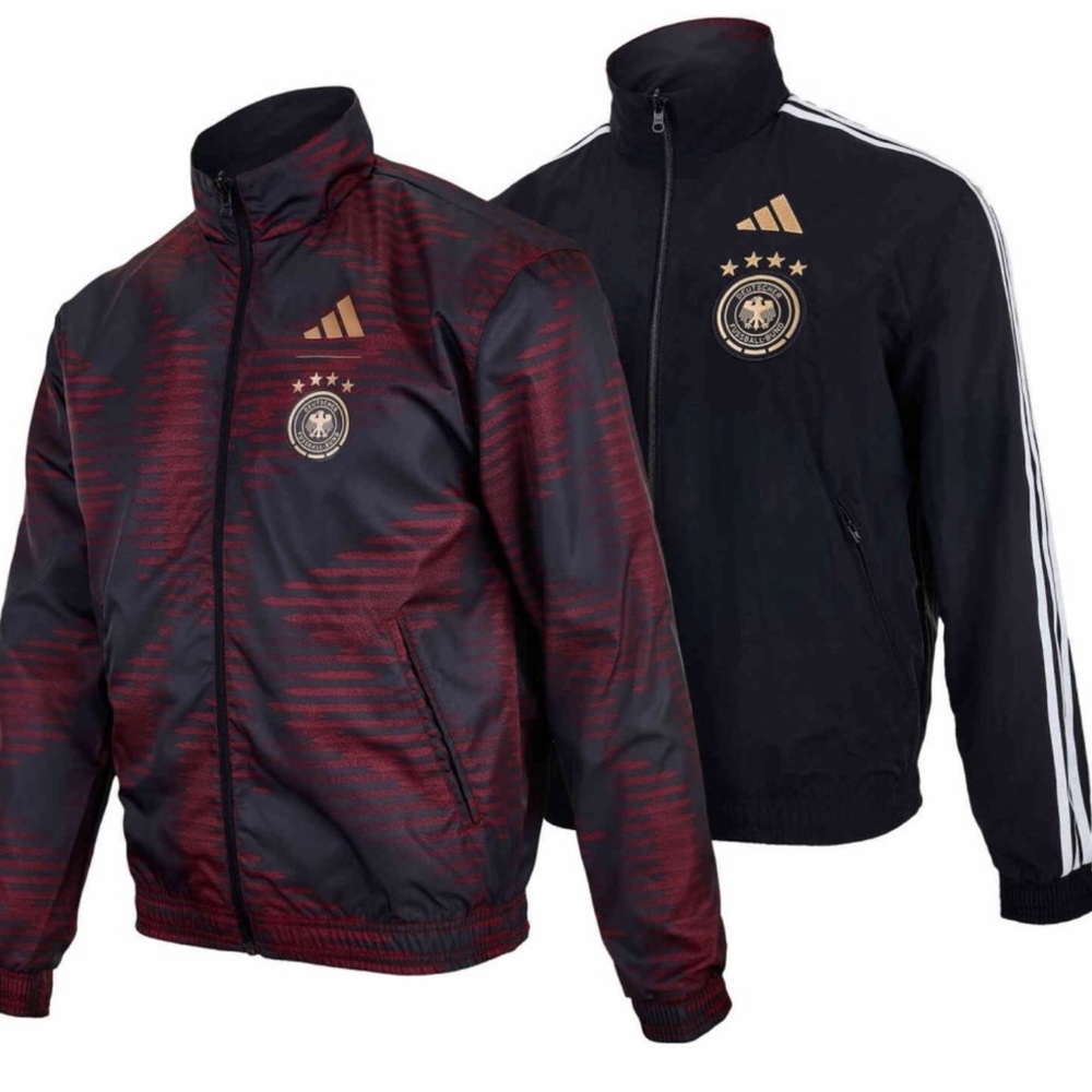 Adidas Germany  Reversible Soccer Jacket FIFA SMALL